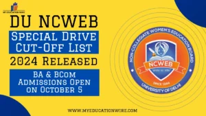 DU NCWEB Special Drive Cut-Off List 2024