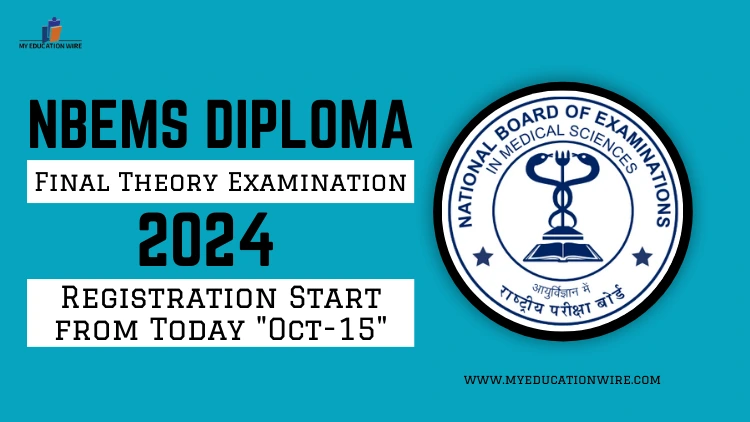 NBEMS Diploma Final Theory Examination 2024