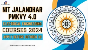 NIT Jalandhar PMKVY 4.0 Electrical Engineering Courses 2024