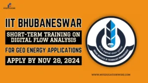 IIT Bhubaneswar Short-Term Training