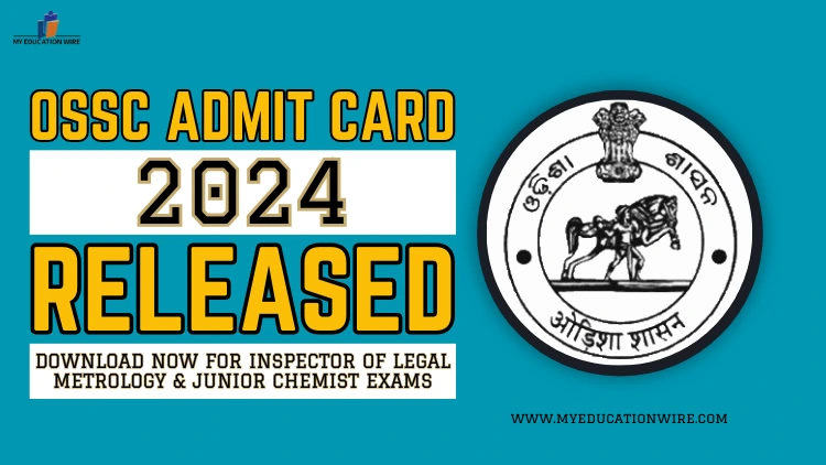 OSSC Admit Card 2024