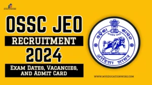 OSSC JEO Recruitment 2024