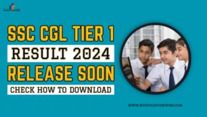 SSC CGL Tier 1 Result 2024