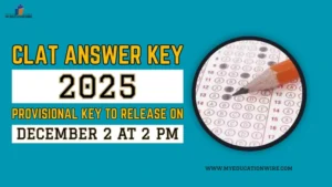 CLAT Answer Key 2025