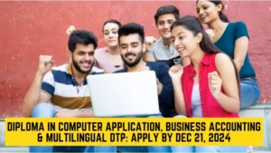 Diploma in Computer Application, Business Accounting & Multilingual DTP