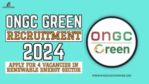 ONGC Green Recruitment 2024