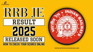 RRB JE Result 2025