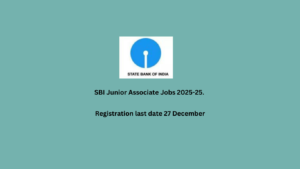 SBI Junior Associate jobs apply
