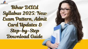 Bihar DElEd Syllabus 2025