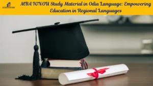 MBA IGNOU Study Material in Odia Language