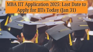 MBA IIT Application 2025