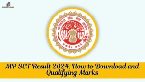 MP SET Result 2024
