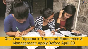 One Year Diploma in Transport Economics and Management