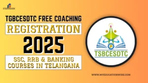 TGBCESDTC Free Coaching Registration 2025