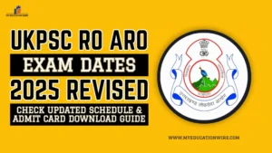 UKPSC RO ARO Exam Date 2025