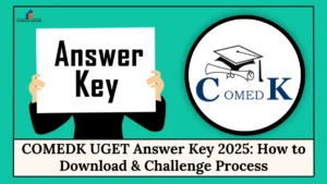 COMEDK UGET Answer Key 2025