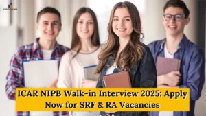 ICAR NIPB Walk-in Interview 2025