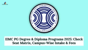 IIMC PG Degree and Diploma Programs 2025