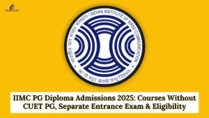 IIMC PG Diploma Admissions 2025