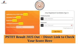 PSTET Result 2025
