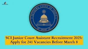 SCI Junior Court Assistant Recruitment 2025
