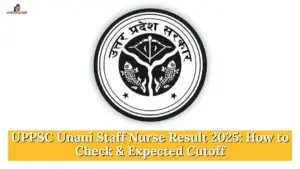 UPPSC Unani Staff Nurse Result 2025