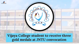 Vijaya College student to receive three gold medals at JNTU convocation