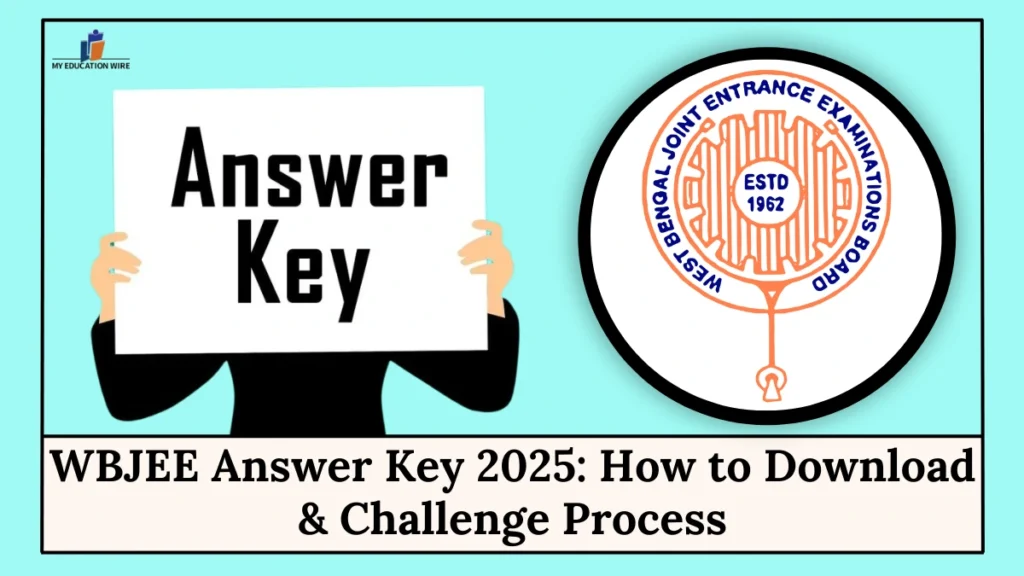 WBJEE Answer Key 2025