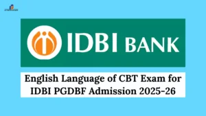 IDBI PGDBF Admission