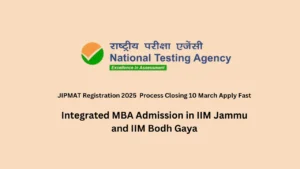 JIPMAT Registration 2025 Process Closing 10 March Apply Fast