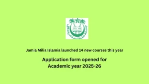 Jamia Milia Islamia launched 14 new courses this year
