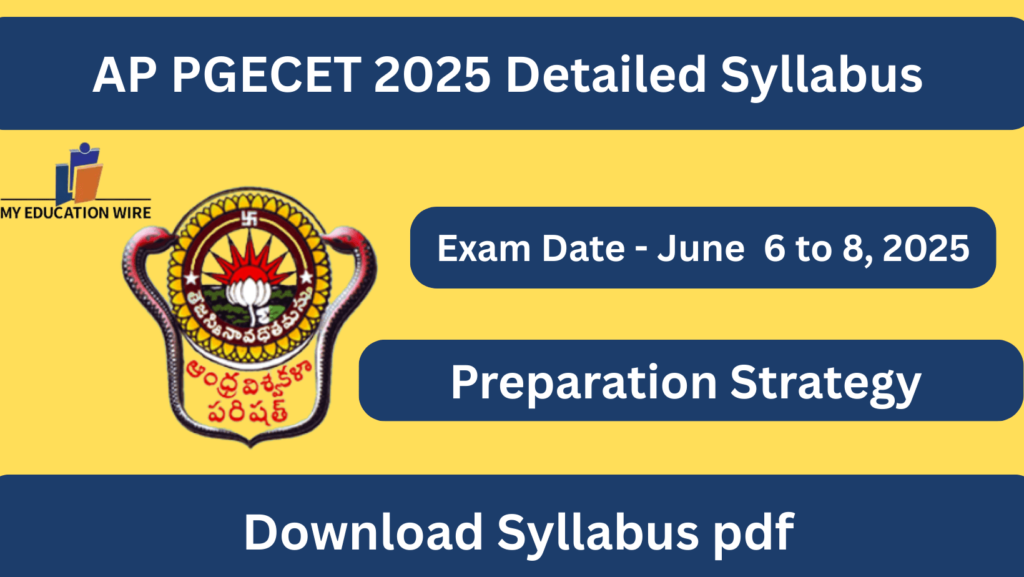 AP PGECET 2025 Detailed Syllabus (1)