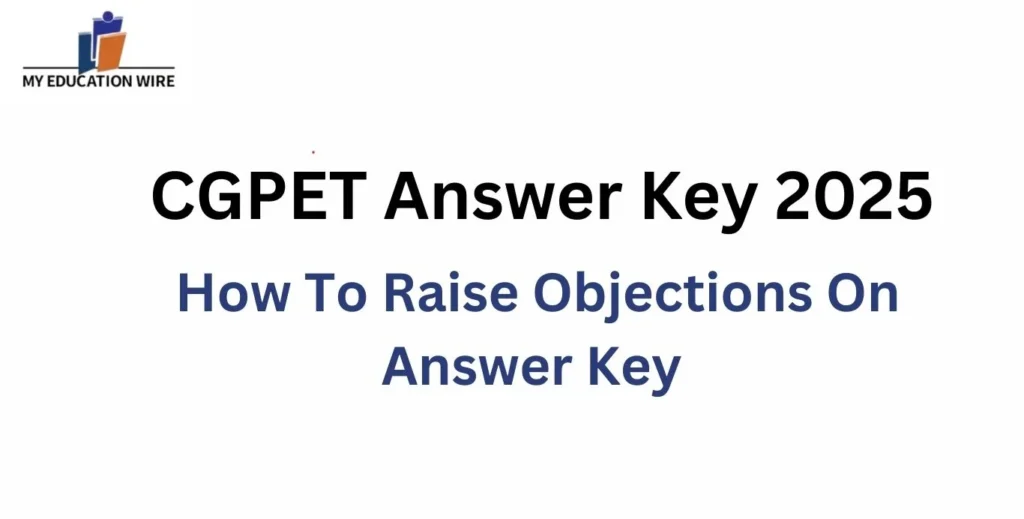 CGPET Answer Key 2025