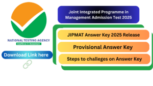 JIPMAT 2025 Answer key