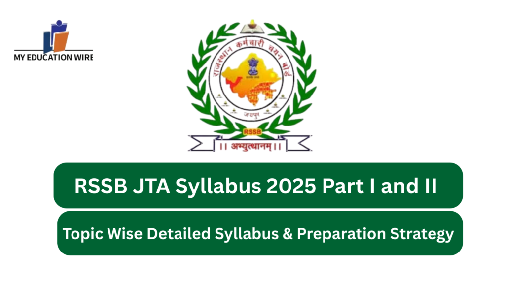 RSSB JTA Syllabus 2025 Part I and II (1)
