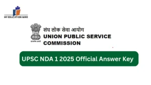 UPSC NDA 1 2025 Official Answer Key
