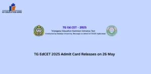 TG EdCET 2025 Admit Card Releases on 26 May