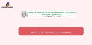 UPCATET Admit Card 2025: Download
