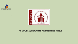 AP EAPCET Agriculture and Pharmacy Result June 25