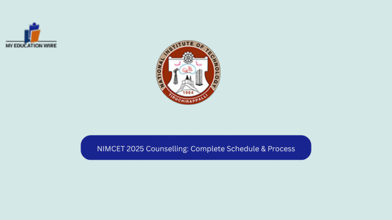 NIMCET 2025 Counselling: Complete Schedule & Process