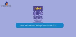 OHPC Recruitment through GATE score 2025