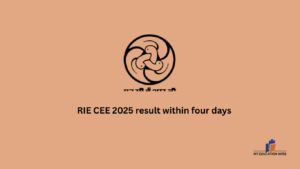 RIE CEE 2025 result within four days