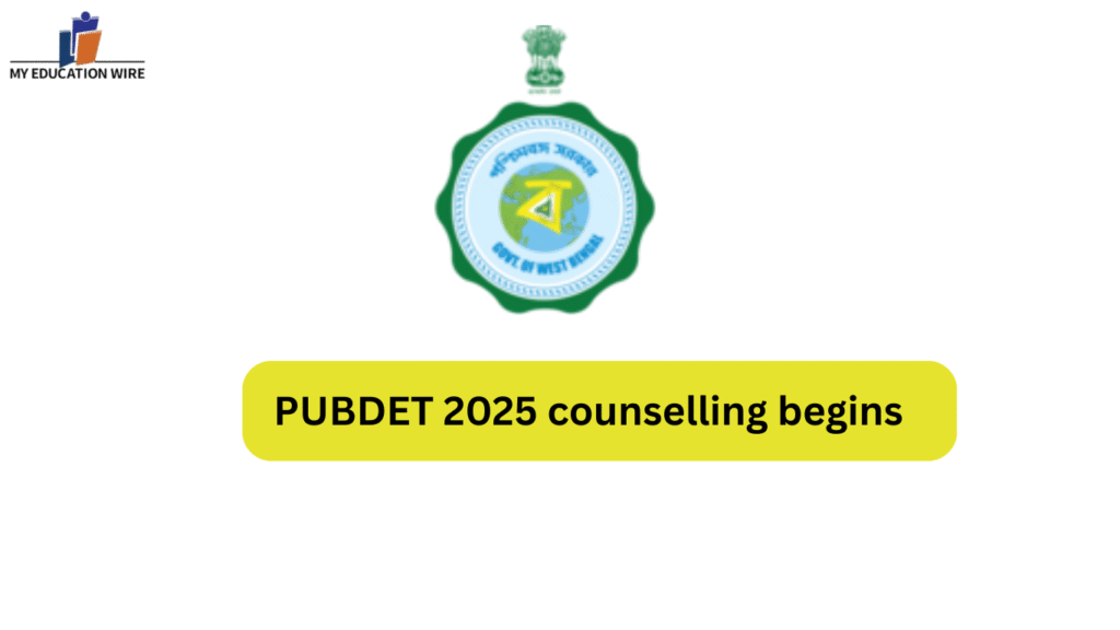 PUBDET 2025 counselling begins