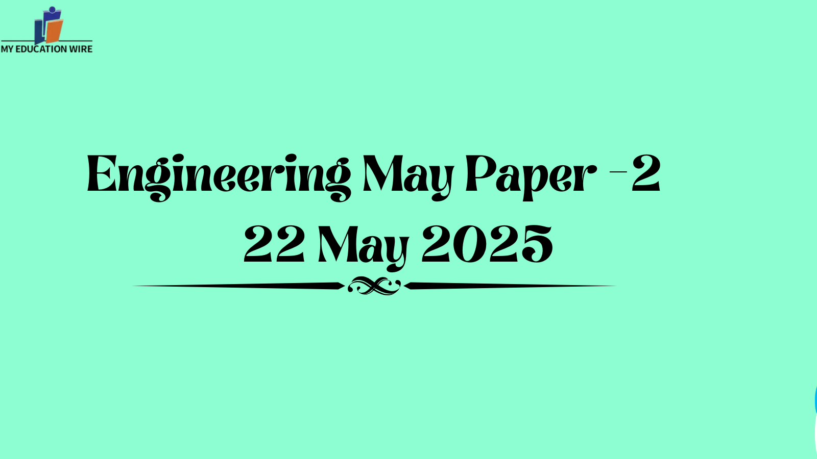 Engineering May Paper -2
