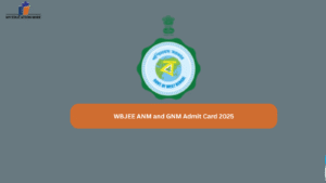 WBJEE ANM and GNM Admit Card 2025