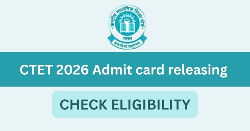 CTET 2026 Admit Card