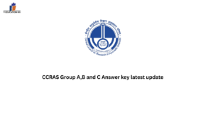 CCRAS Group A,B and C Answer key latest update