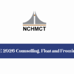 NCHM JEE 2026 counselling rounds schedule