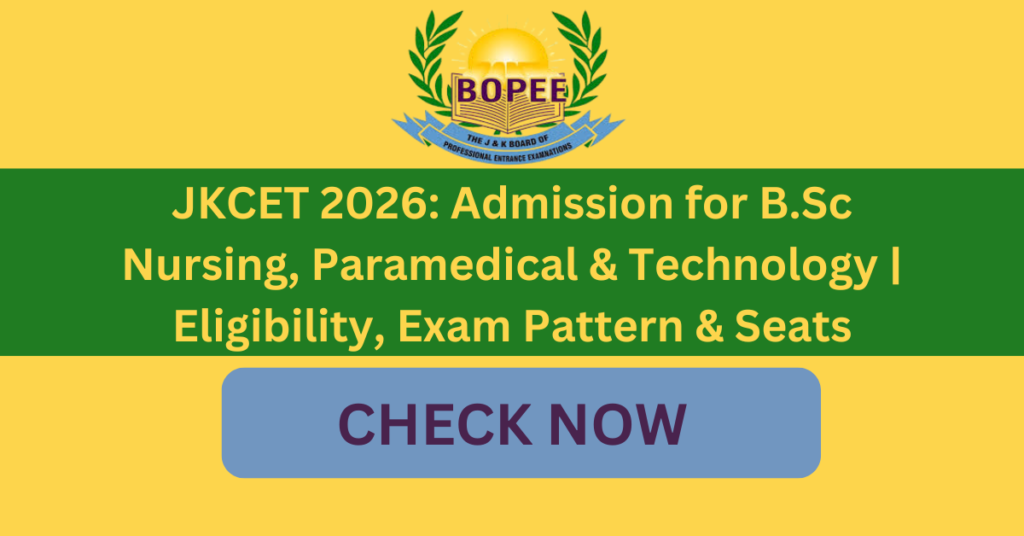 JKCET 2026