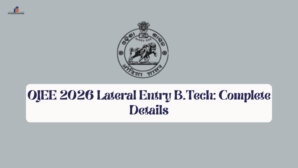 What is OJEE 2026 lateral entry exam pattern?